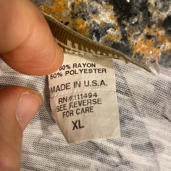 J womens Impulse casual floral 3/4 sleeve stretch regular size top XL - Picture 5 of 5